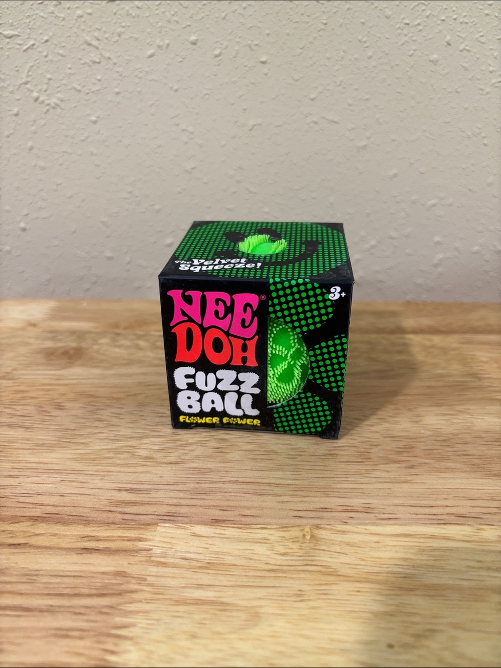 Fuzz Ball Kids Toy - Green